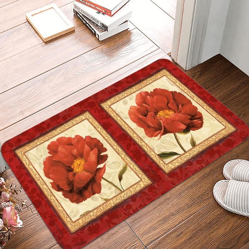 Multi Pattern Non-Slip Waterproof Doormat Easy Clean Entrance Floor Mat Home Decor Durable Minimalism So Fashion and Beautiful