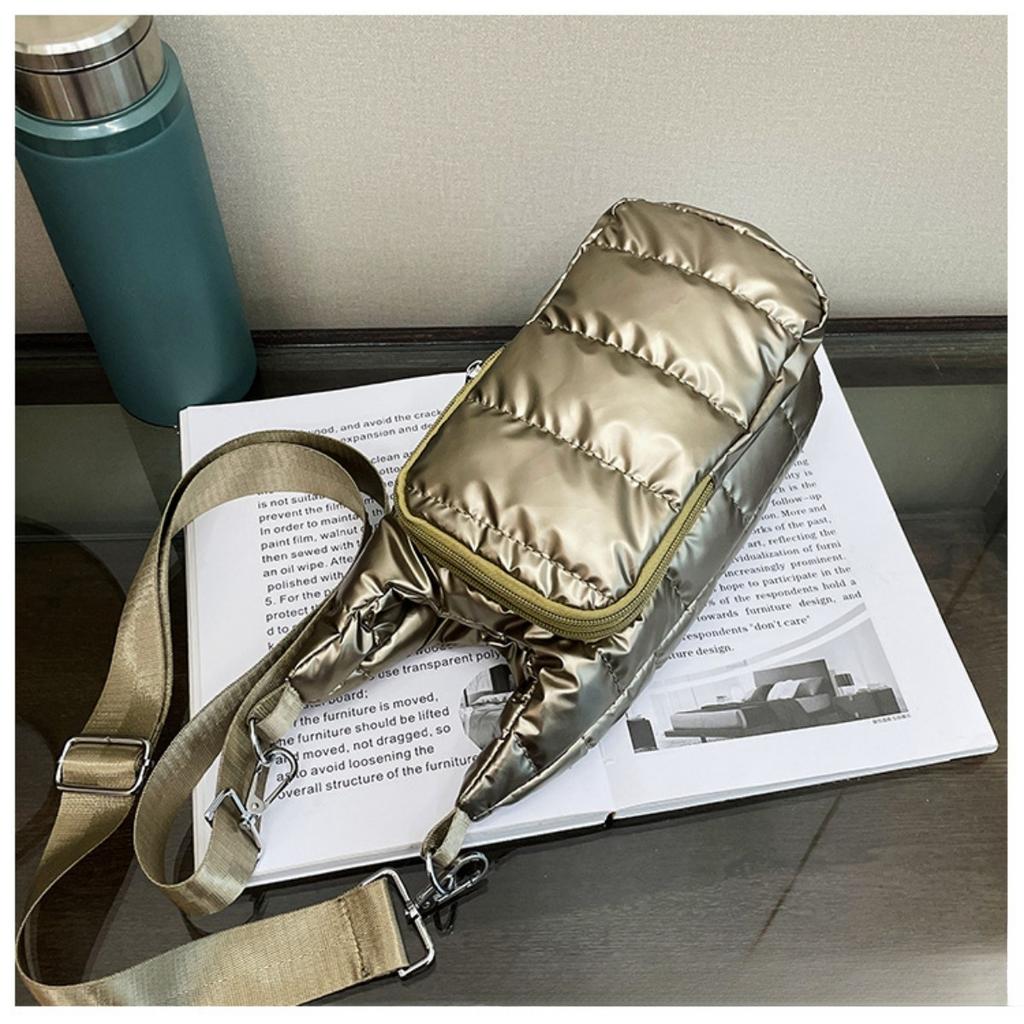 Portable Down Bottle Cover, Fashionable Insulation Foam Cup Cover, Multifunctional Kettle Protection Bag, Outdoor Waterproof Crossbody Bag