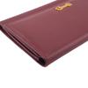 BALLY Vintage flap leather Purse Bordeaux leather Women Used