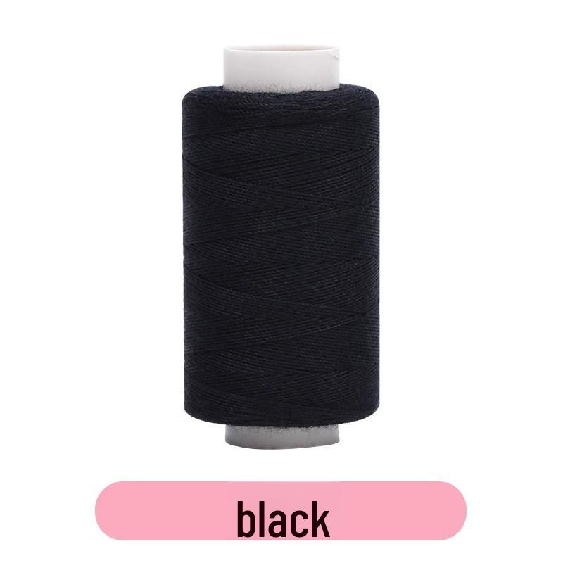 Beige, Black, Red, White Strong Handmade Sewing Thread for Machine and Hand Sewing - 402 Pagoda Line Small Roll