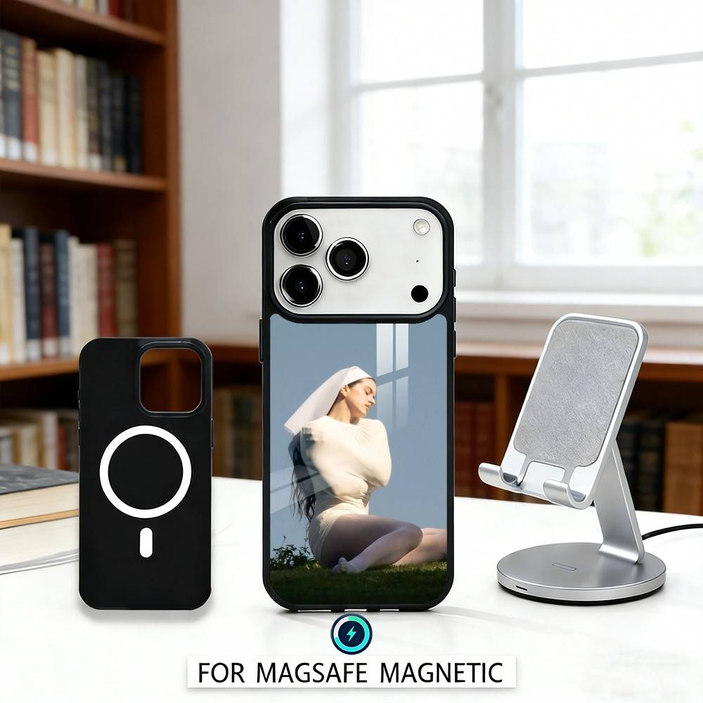 R-Rosalia Spanish singer Phone Case For iPhone17,16,15,14,13,12,Pro,Max,Magnetic For Magsafe Wireless Charging
