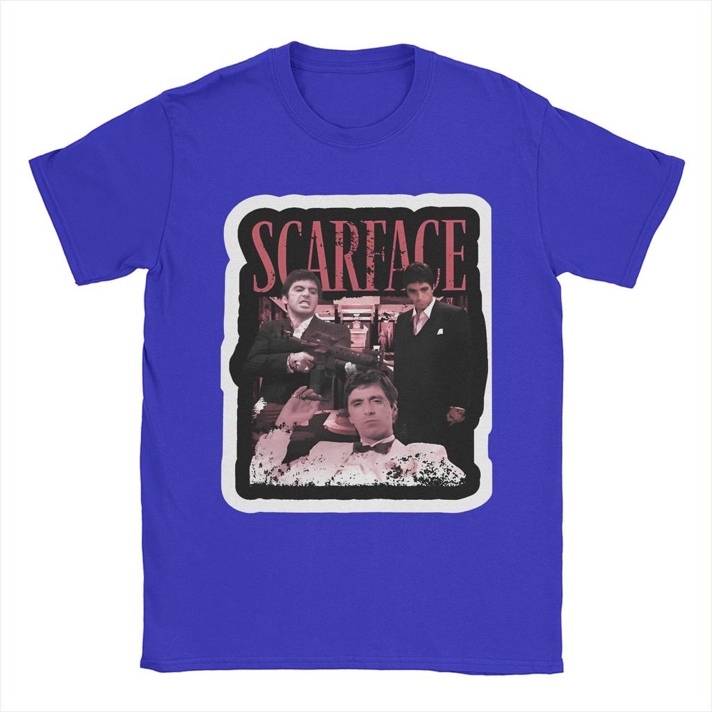Mens Womens Scarface T Shirt Cotton Print T-Shirt  Clothing Outfits