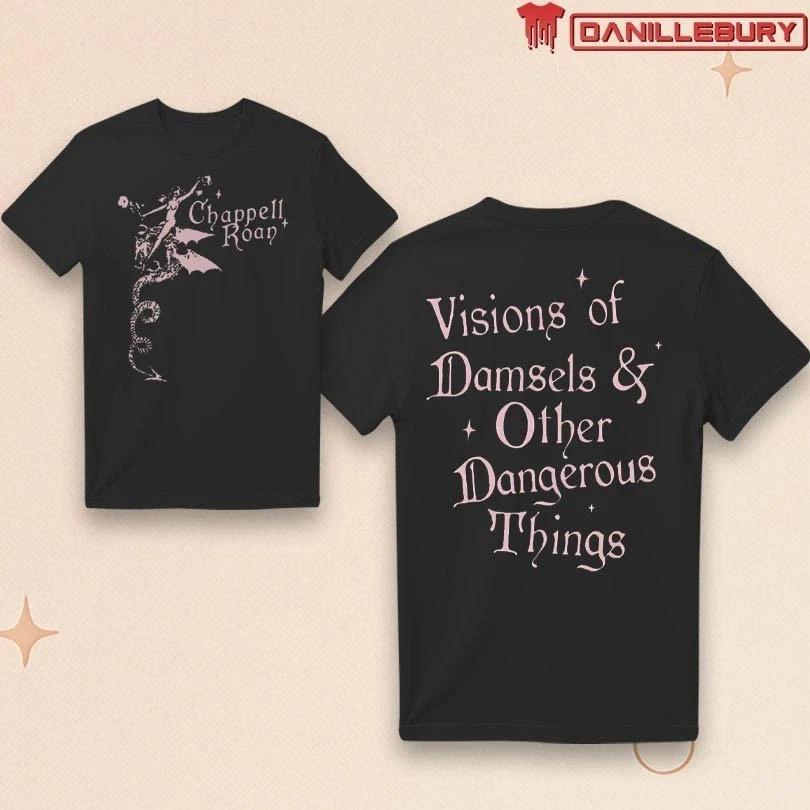 

New! Chappell Roan Visions of Damsels Other Dangerous Things 2025 T-Shirt 2XL