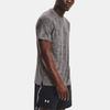 Under Armour Casual Breathable Running Round Neck Short Sleeve Raglan T-Shirt Men Tops Gray 1365676-066