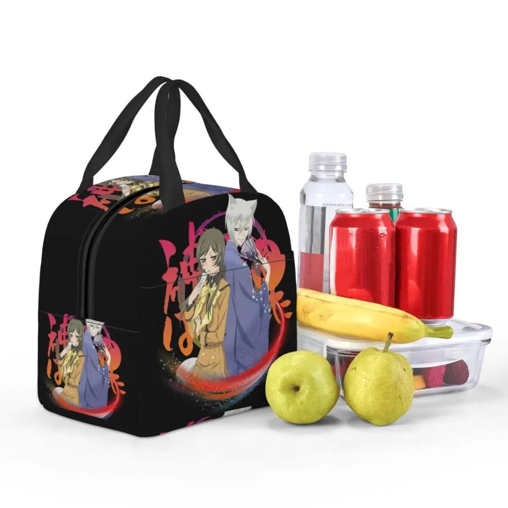 Kamisama Kiss Tomoe Anime Insulated Lunch Bag for Women Children Leakproof Food Boxes Thermal Lunch Box Tote