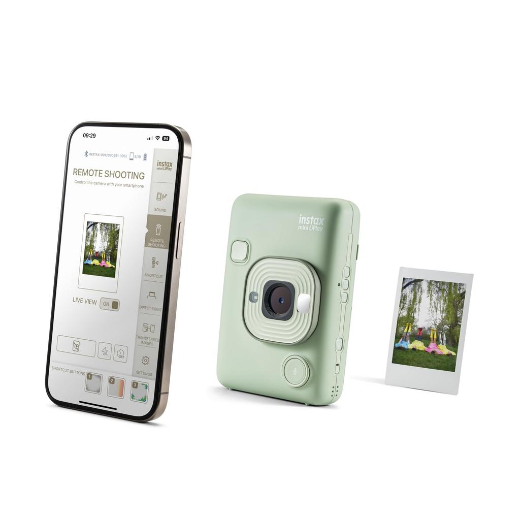 Fujifilm INSTAX Mini LIPLAY Cameră Instantanee Hibridă Verde Matcha -