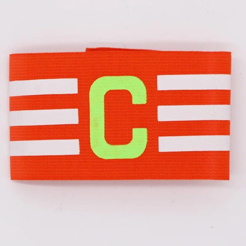 

Регулируемая капитанская повязка для футбола для взрослых и молодежи - Удобная и прочная футбольная повязка для капитанов команд оранжевый