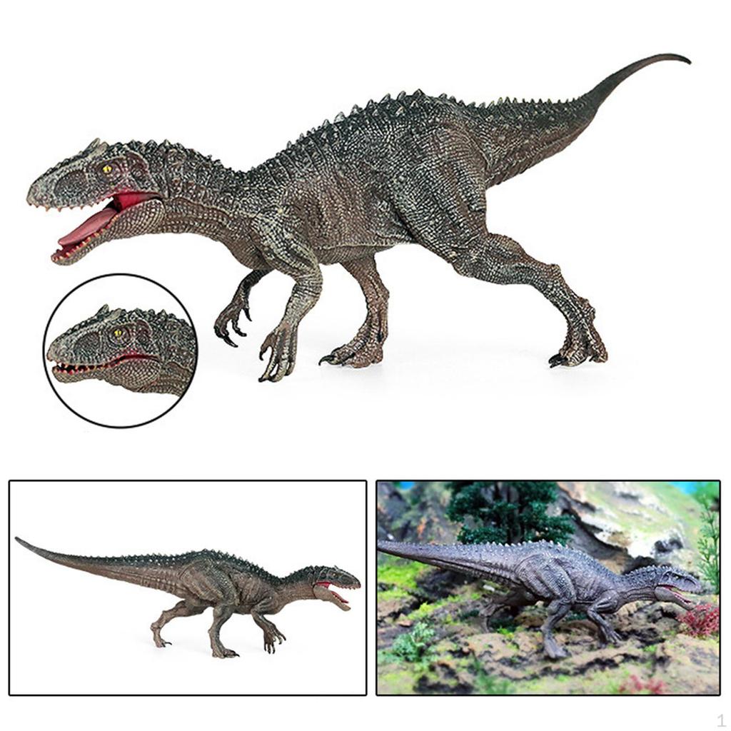 Dinosaur Action Figure Toy Animal Model for Cake Topper Party Favors Desktop Style A