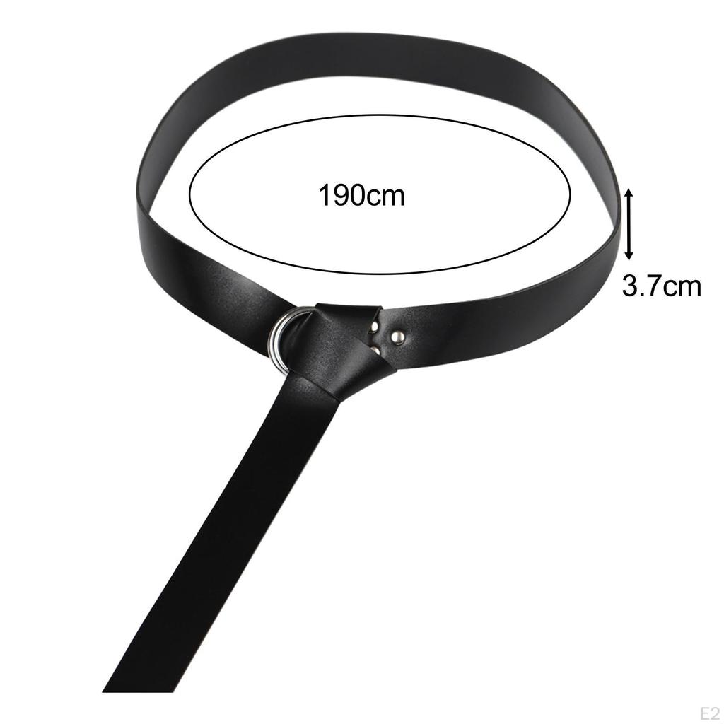 Belt Medieval Gothic Retro Waistband Knight for Cosplay, Party,