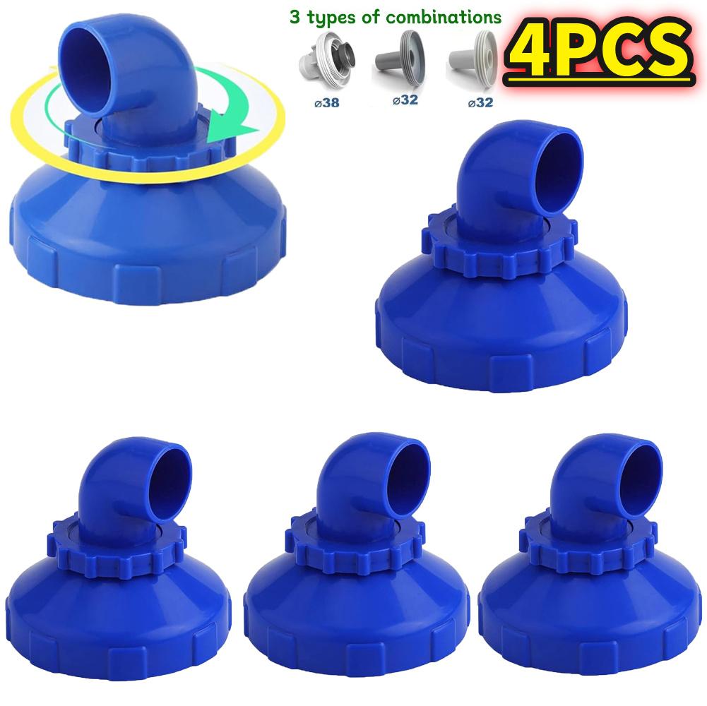 5-1PC Pool Inlet Nozzle for Intex Outlet Pool Nozzles 360 Degree Rotatable Swimming Pool Return Jet Pool Jet Nozzle Replacement