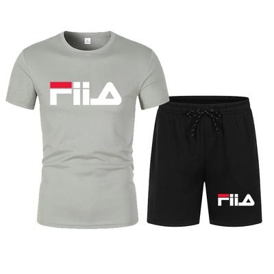 Conjunto de Manga Corta para Hombre, Casual Moderno de Secado Rápido para Verano