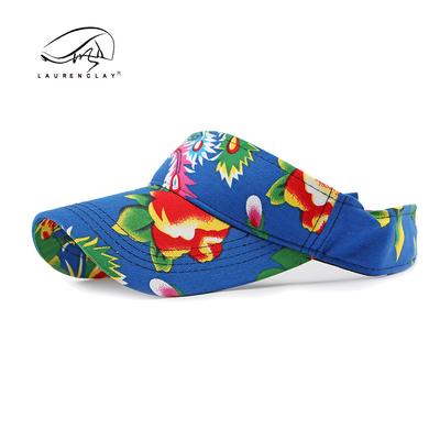 Hat Women's Big Flower Cloth Hat Spring and Summer Outdoor Sun Protection Visor Hat Empty Top Hat Casual Cap