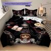 3pcs Annabelle, Horror Bedding Set: Perfect for Bedroom or Guest Room. Soft and Comfortable with No Core Included yy251031007