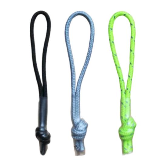 10 st Taktiska Snördragare till Dragkedjor Dragkedjeutdragare med Krympflex