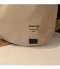 2026 Chic Japanese Workwear Style Solid Color Women's Casual Handbag - Drawstring Fashion Single Shoulder Crossbody Bag