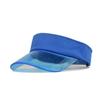 Clear Brim Summer Sun Hats Breathable Empty Top Hat Running Transparent Visor Caps  Travel Sport
