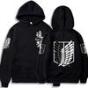 2023 Anime Hoodie Men's and Women's Sports Attack Giant Series Investigation Corps Same StyleCosplay Men's Wear