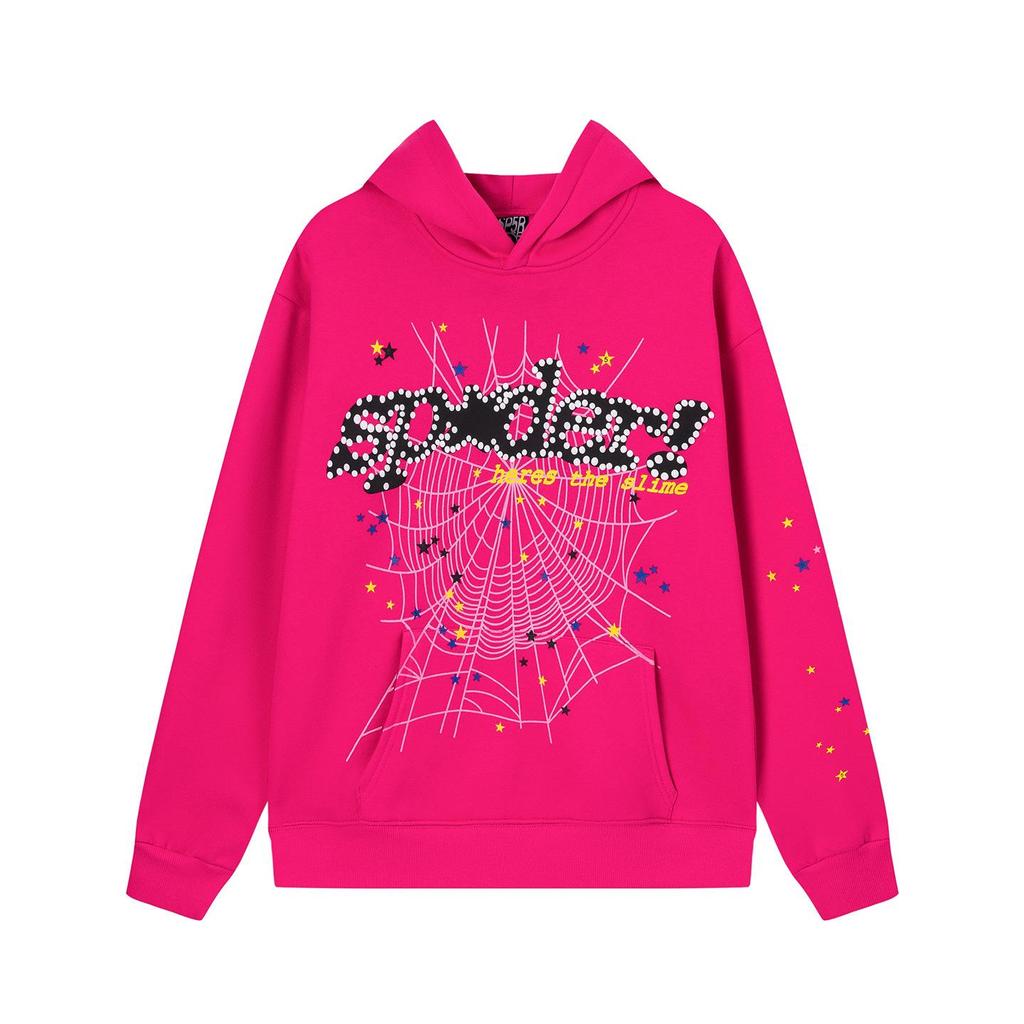 SP5der Spinnenweb Plus Velours Hoodie & Joggingbroek Set - Unisex Trendy Streetwear