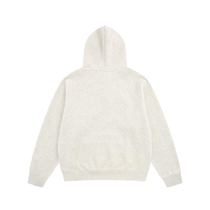 ESSENTIALS FOG 1977 Unisex Hoodie - Flocked Velvet, Loose Fit, Autumn/Winter Trend