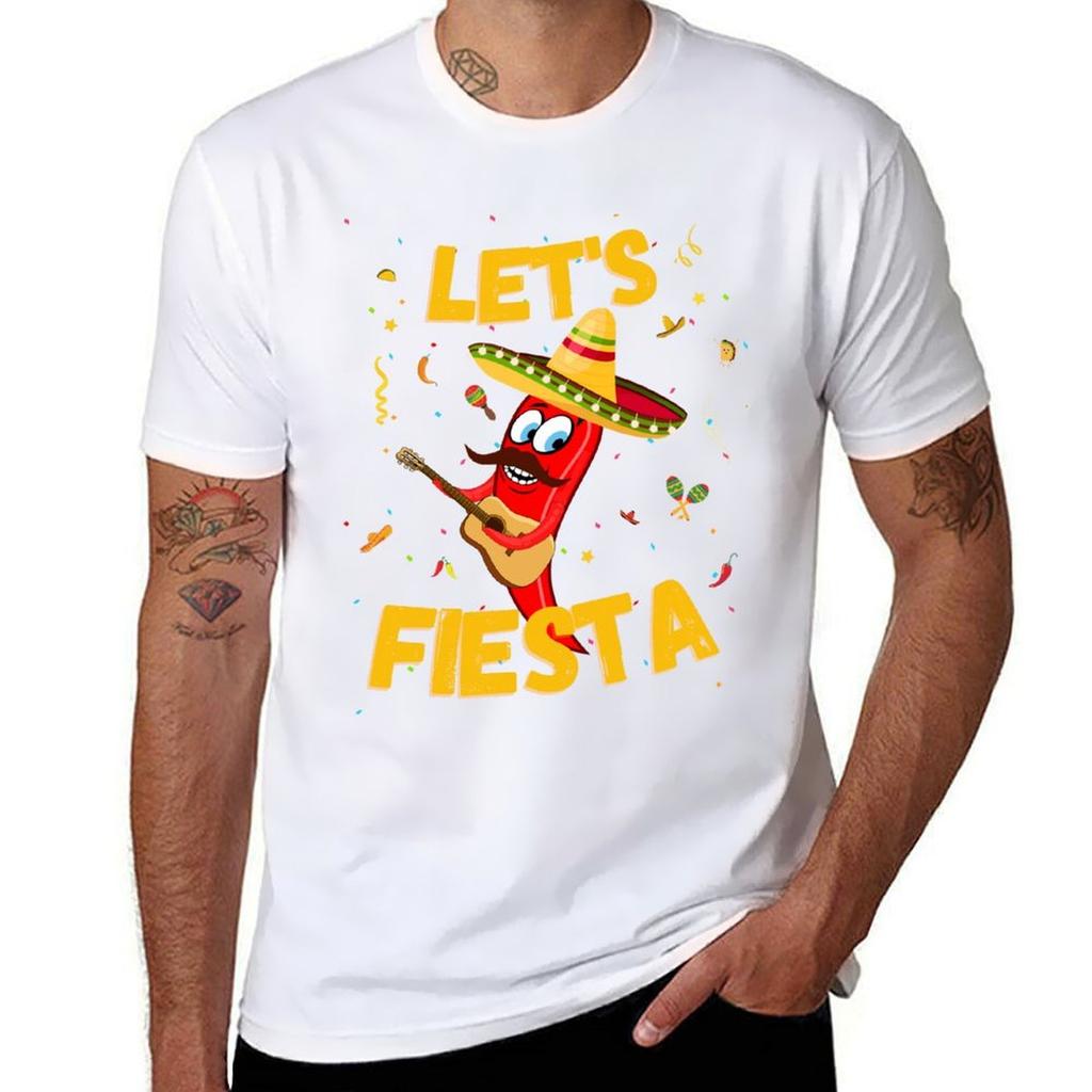 Lets Fiesta TShirt Casual All Match Tee Shirt for Men