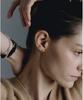 Gaman Unisex Gold Cross Tempus Earrings