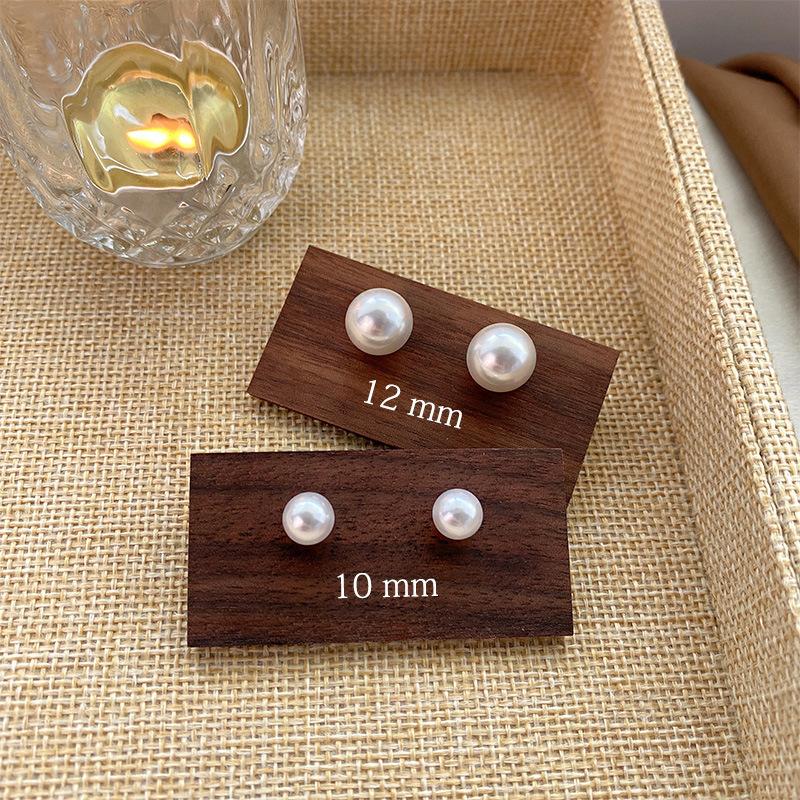 Premium pearl stud earrings design sense earrings temperament celebrity accessories trendy earrings explosion