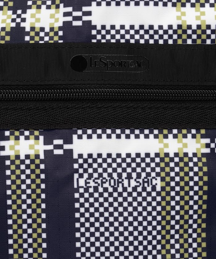 LeSportsac Deluxe Boston LG Pixel Scramble Check Bag, Weekender/4319,