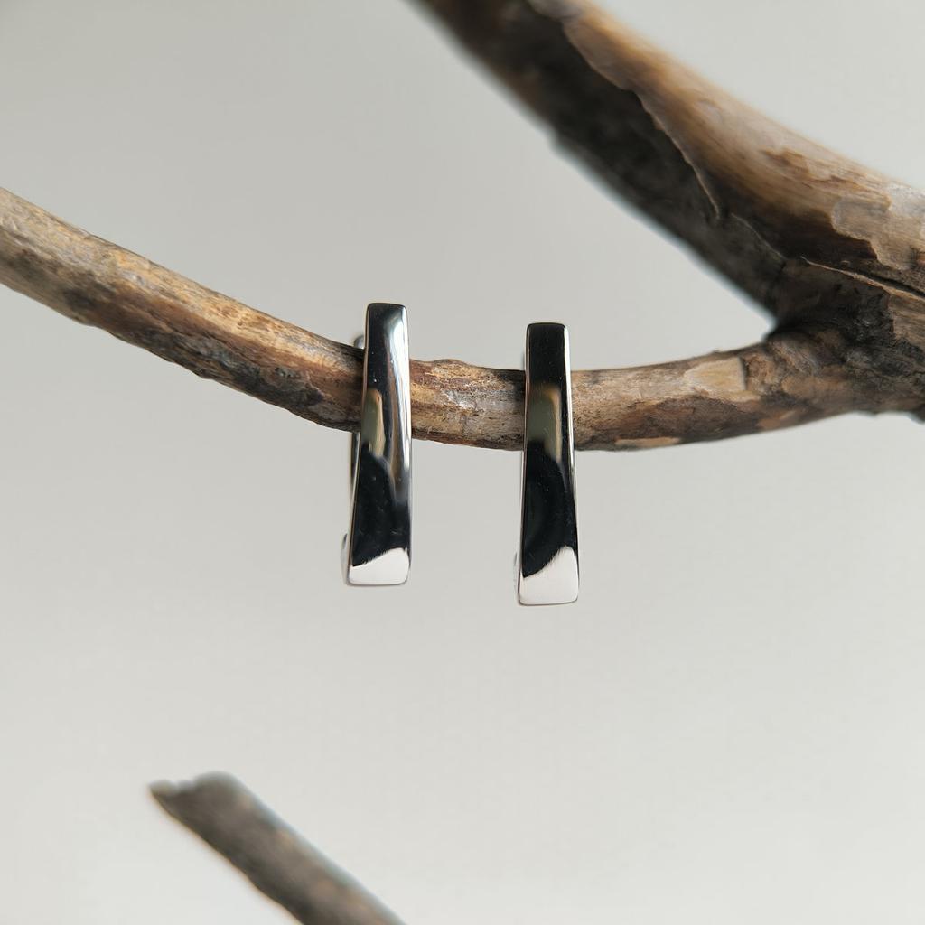 Silver Earrings Without Stones (2217176)