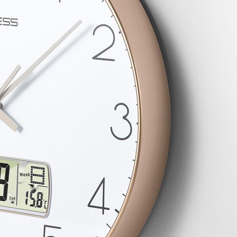 Timess 36cm Silent Radio Wave Wall Clock