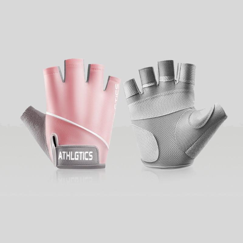 Wear Resistant Fitness Gloves Breathable Fingerless Gloves Cycling Half Finger Gloves Yoga Sports Mittens