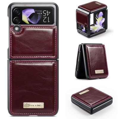 Anti -Shock Matte Leather Mobile Phone Case For Samsung Galaxy Z Flip 4 5g Flip4 Flip3 Flip 3 Non -Slip Protective Cover