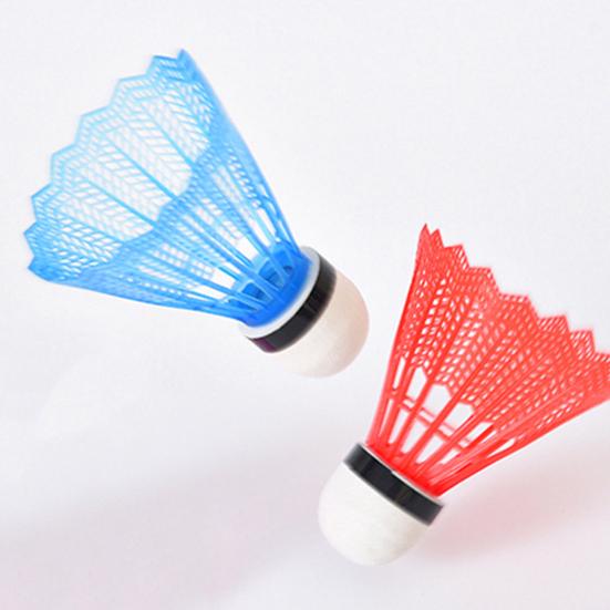 12 ks Badmintonové míčky Živé barvy Opakovaně použitelné Lehké Přenosné Tréninkový Badminton pro Děti Zábava