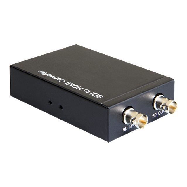 Adaptateur vidéo - DeLOCK - 93237 - 3G-SDI vers HDMI - Connecteurs BNC et HDMI-A - Noir