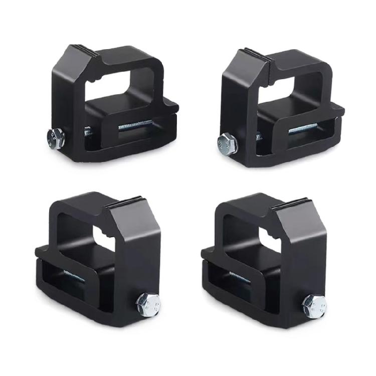 

4Pcs Mounting Clamps Truck Caps Campers Shells for Truck Pickup Campers Shells BK