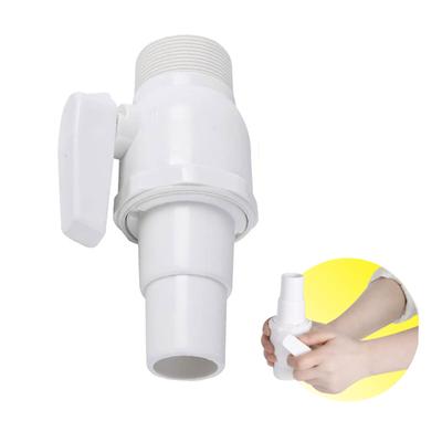 Robineți cu bilă pentru piscină Conexiune Echipament piscină Robineți cu bilă 2 căi Filtru Robineți de înlocuire din plastic Potrivit pentru diverse piscine