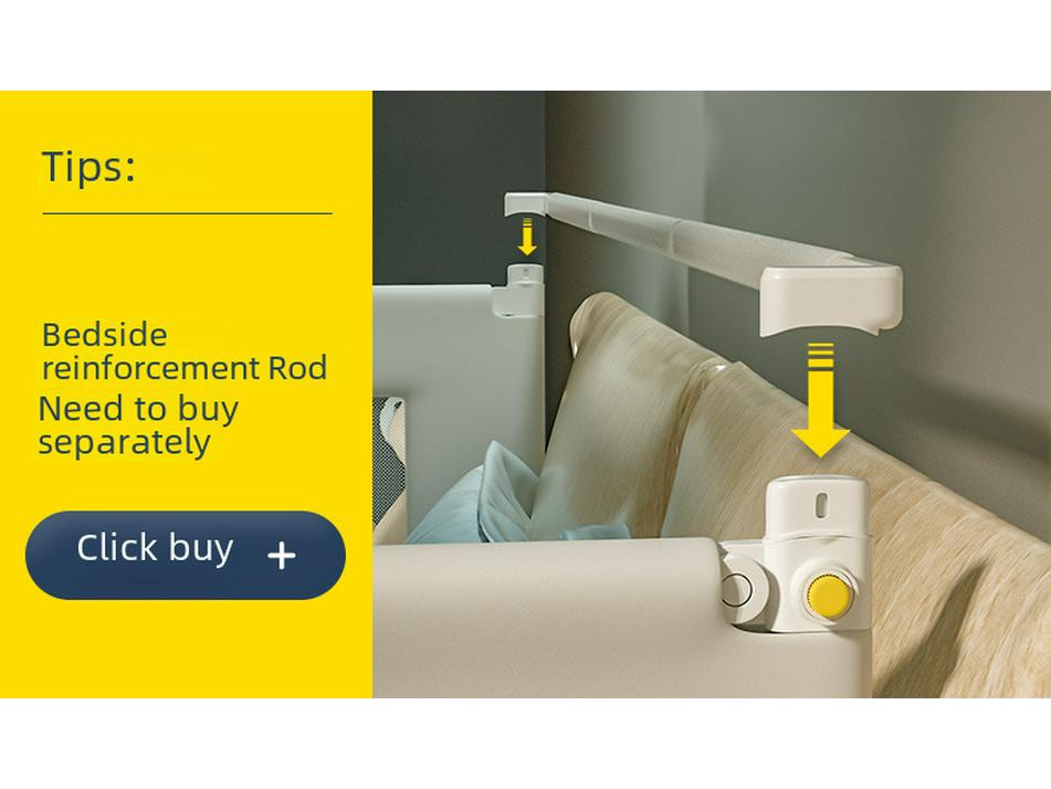 Children's Anti-Fall Bed Fence - Universal Large Bed Protective Barrier with Embroidery Design