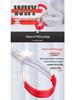 National Standard White Double Eye Lifting Sling, Hoist Crane Sling, 5/3/2 Ton Tow Strap