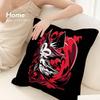Cartoon H-Hazbin HotelS Pillow Case 3D Print Polyester Fiber 40*40cm Home Sofa Throw Decoration Festival Gift