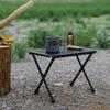 Aluminum Alloys Folding Camping Stool, Light Weight Small Fishing Stool with Carry Bag for BBQ, Hiking, Travel, Picnics