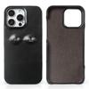 Premium Eye Design Genuine Leather Case For Iphone 16 Pro Max Case 15Pro 14 12 11 13 Exquisite Craftsman Retro Back Cover Fundas