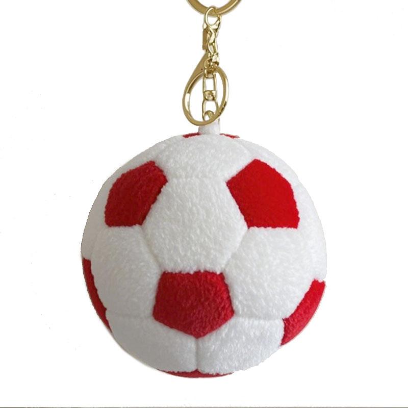 Kawaii Dog Dachshund Football Plush Keychain Cartoon Puppy Stuffed Keyring Cute Key Holder Pendant Bag Hanging Decoration Gift