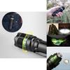 High-powered Led Flashlight With Adjustable Focus And Skid-proof Design