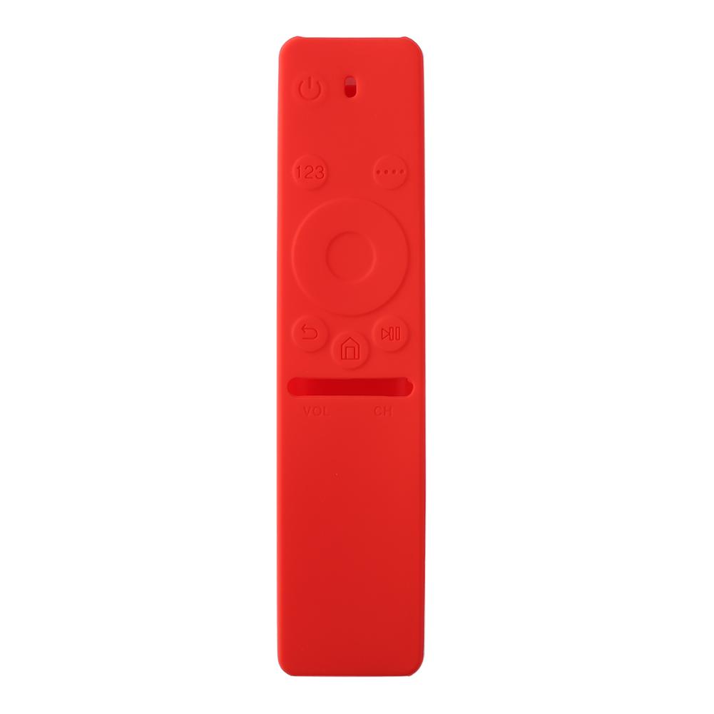 

Anti-drop Remote Control Cases Silicone Protective Shockproof Remote Control Cover for Samsung LCD TV Remote красный