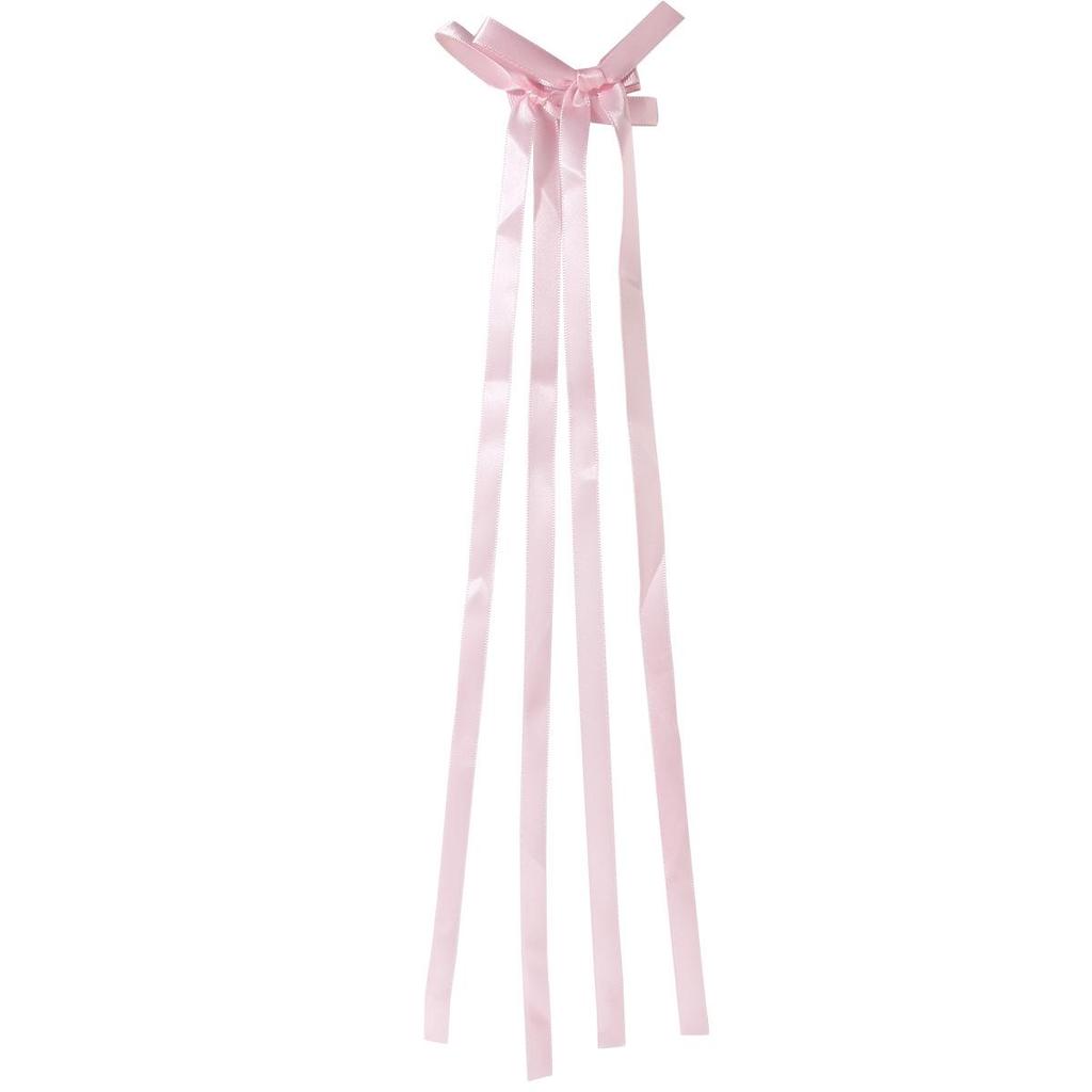 Ballet Style 4cm Bow Duckbill Hair Clip - Sweet Ribbon Hair Accessory