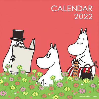 Calendário de Parede Gakken Staful Moomin 2022, Quadrado, DM12005,