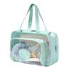 Large Capacity Toiletry Storage Pouch Transparent Clear Toiletry Case Portable Cosmetic Bag  Women