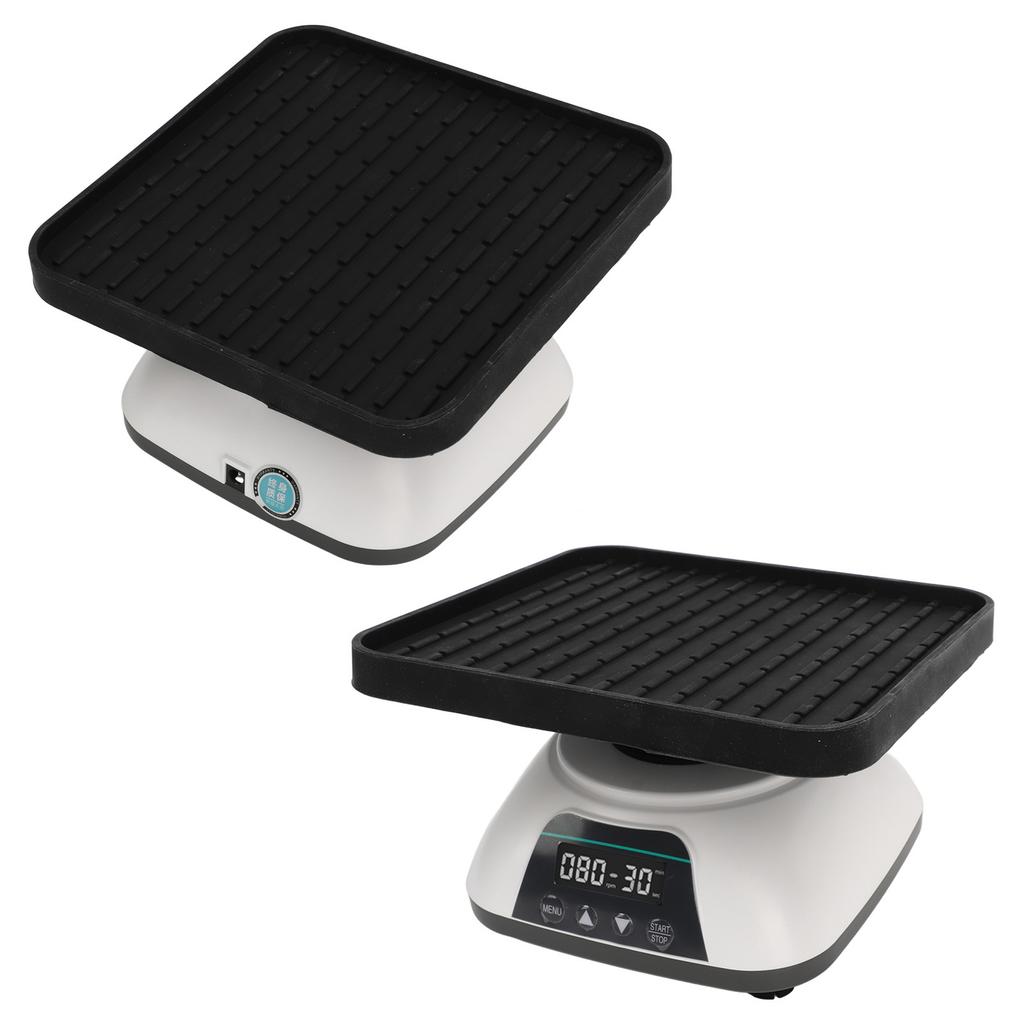 Orbital Shaker Digital Display 10 degrees  Tilting 20‑80RPM Adjustable 10s‑99min Timing 0.8kg Capacity Shaker Table US