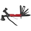 15In1 Axe Hammer MultiFunctional Camping Survival Screwdrivers Pliers Bottle Opener(Red )