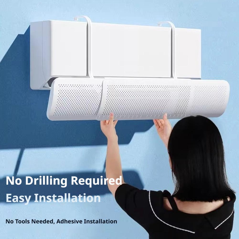 Air Conditioning Wind Shield Anti Direct Blowing Scalable Adjustable Wind Guide Cover Outlet Baffle Windshield Dust Cover Air Filters 7