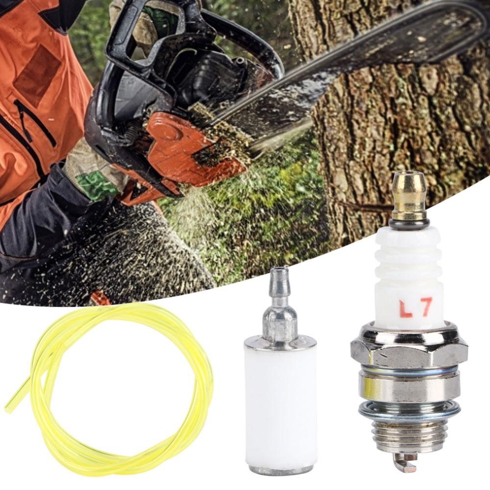 Cotton Chainsaw Fuel Line Kit Easy Installation Chainsaw Spark Plug Kit for 530037793